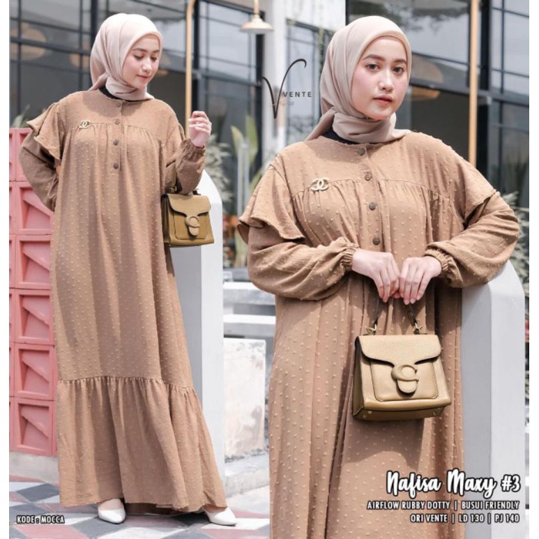 (NEW)SETELAN WANITA OOTD//NAFISA MAXY#3 BY VENTE