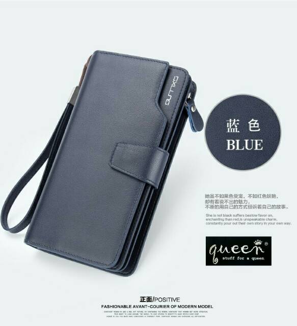 dompet noname panjang lipat polos/dompet wanita/dompet murah simple terlaris