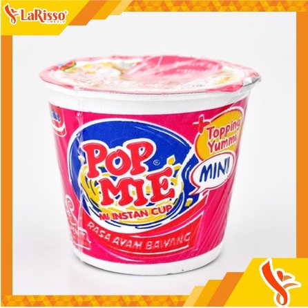 

POP MIE MINI MI INSTAN CUP RASA AYAM BAWANG 40GR