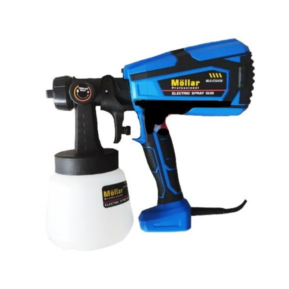 Electric Spray Gun Mollar ESG450 Spray Painter 450 Watt Bisa Minyak