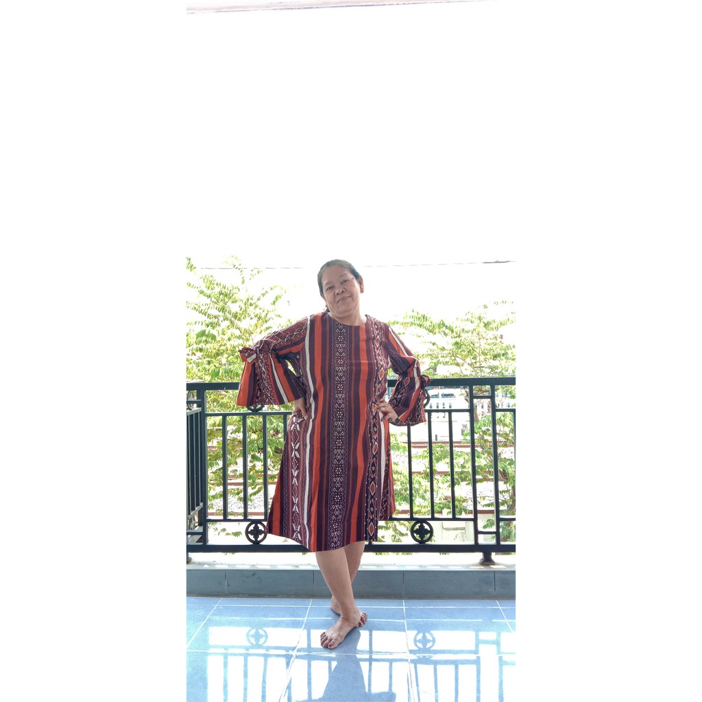 Dress Etnik Cantik ukuran Jumbo