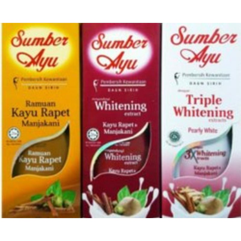 Sumber ayu 90 ml tripel whitening