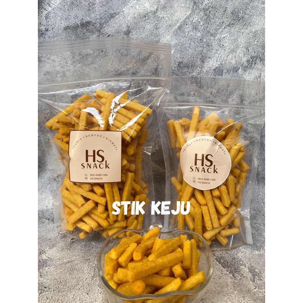 

HS snack - STIK KEJU - SNACK TERLARIS / MAKANAN RINGAN / CEMILAN