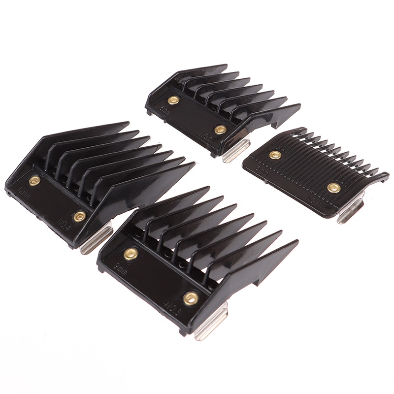 4pcs Sisir Panduan Untuk Alat Cukur Rambut Universal