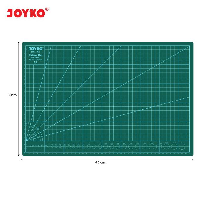 

Cuci Gudang Awal Tahun Cutting Mat Alas Potong Joyko CM-A3 CM A3 Promo Awal tahun