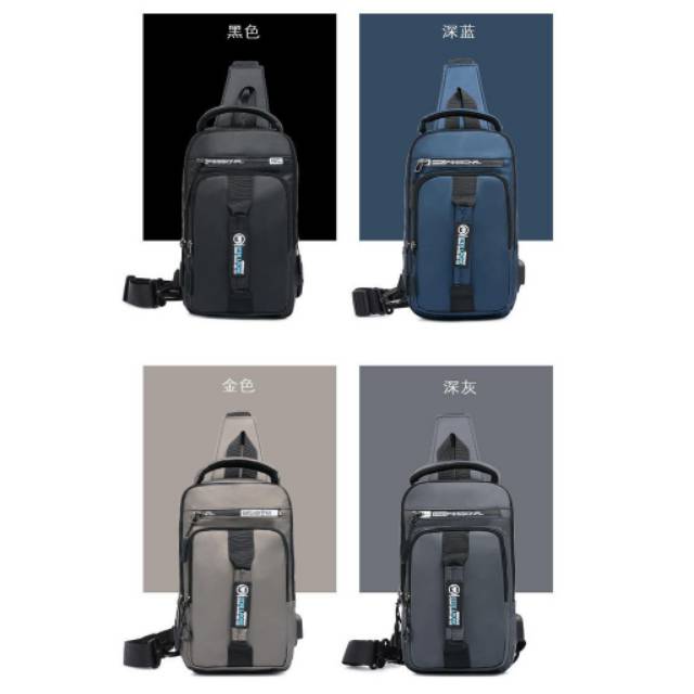 Tas Selempang Waistbag Keren / Tas Selempang Pria &quot;JINPAIDI&quot; / Sling Bag/ TAS MULTIFUNGSI TAS RANSEL