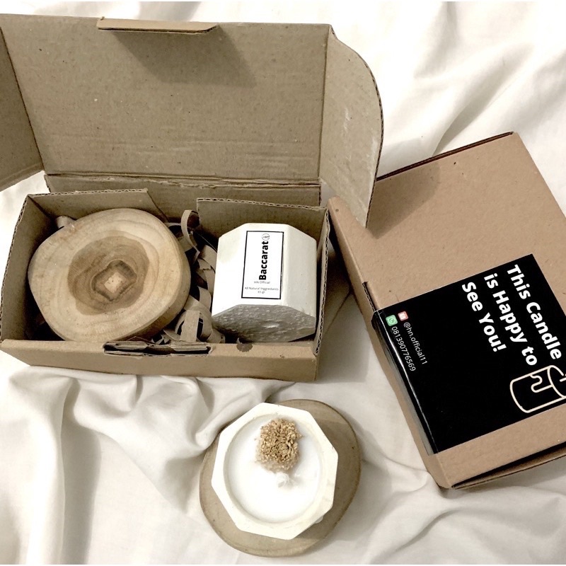 Gift Set Scented Candle Lilin Aromaterapi  Wedding Gift | Kado Wisuda Kado Ultah Nikah | Wedding Ham