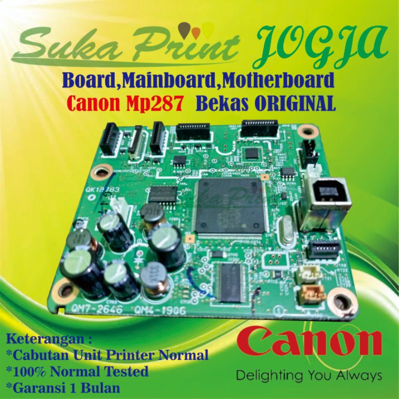 Board Mp287, Mainboard, Motherboard Canon Mp287