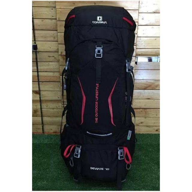tas gunung keril consina deviate 70 L include cover bag