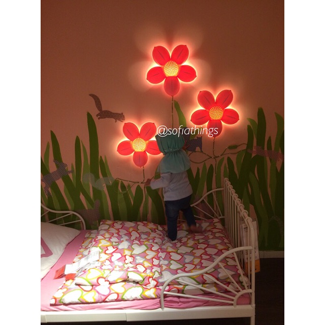 Lampu bunga ikea