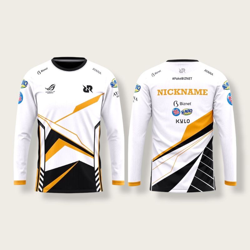 Jual JERSEY RRQ 2022 LONGSLEEVE FREE NICKNAME / BAJU KAOS JERSEY RRQ