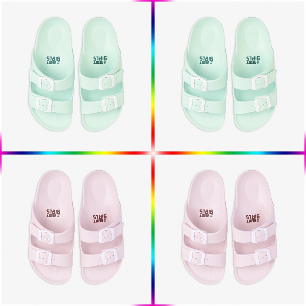 Sandal Geoff Max Original Geisha Pink Mint Sandal Slide Wanita Pria Unisex Geoff Original Parampa