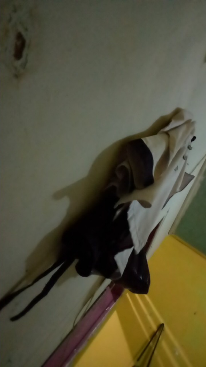 Apron Warna Hitam Polos Katun Drill