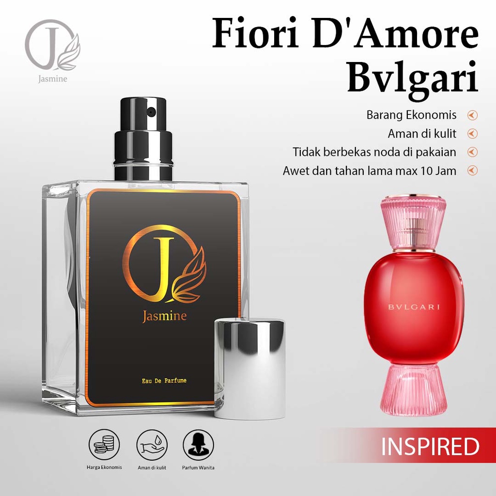 JASMINE PARFUME Inspired Fiori D'Amore Bvlgari for women Parfum Wanita EDP