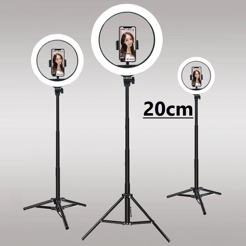 Tripod 2.1m/PAKET RING LIGHT LED 20cm / 26cm / 33cm /Ring Light 20cm/26cm/33cm + Tripod 2.1meter