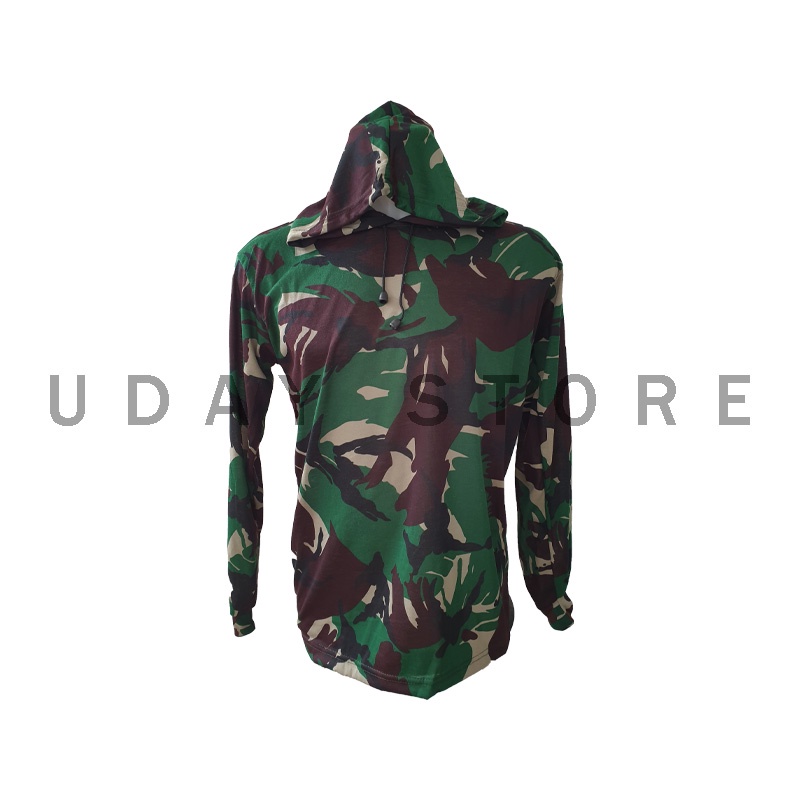 Loreng Hodie Malvinas Lengan Panjang Kaos Hodie Loreng Malvinas