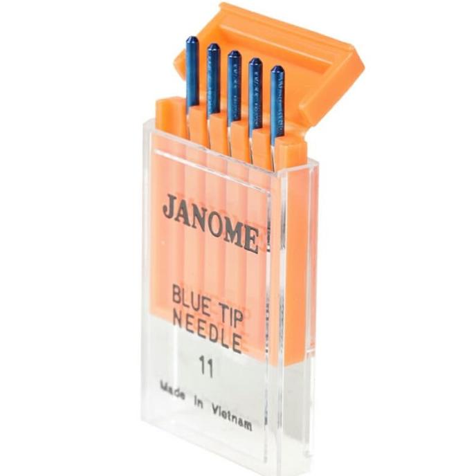 Jarum Jahit Kaos JANOME (BLUE TIP)