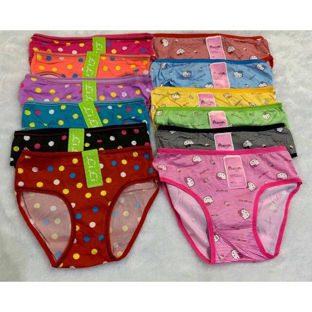 Undies celana dalam CD wanita polos merek Xi she esse M- L- XL- XXL