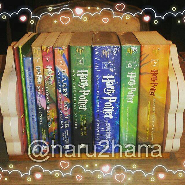 Harry Potter Set Bahasa Indonesia Buku Novel & Pendamping Lengkap ORI