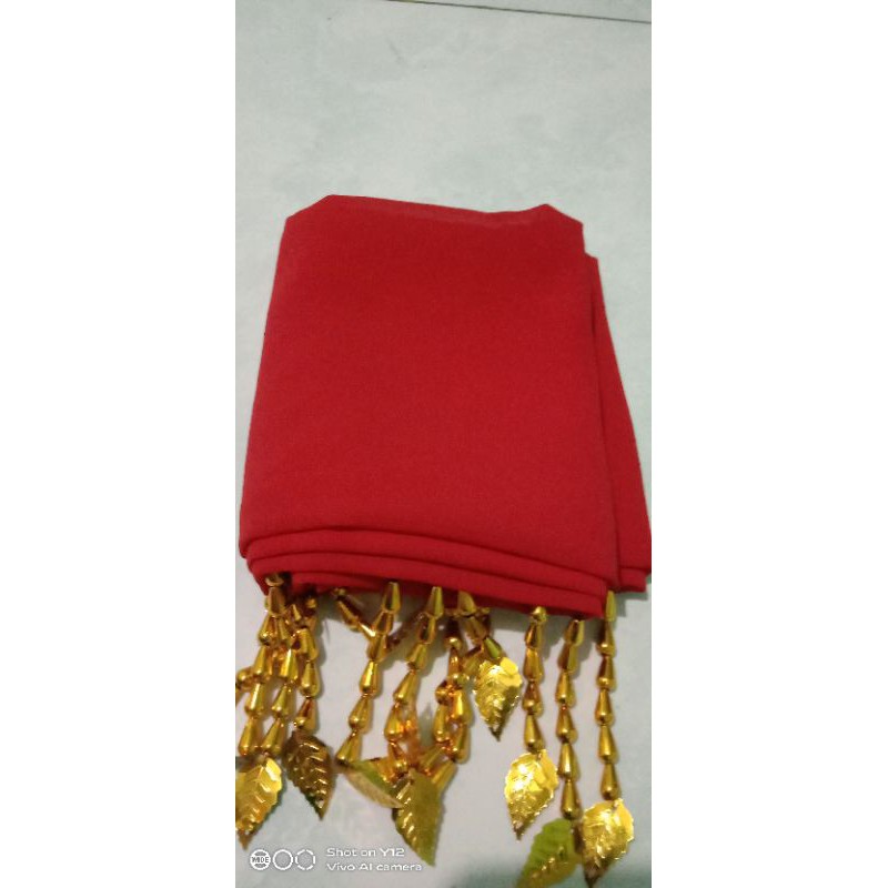 sampur/selendang tari-Merah