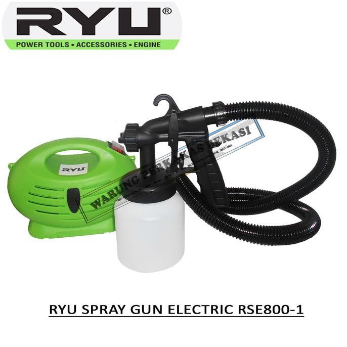 RYU Spray Gun Paint Zoom Electric Alat Cat Tembok Spet Listrik 800ml