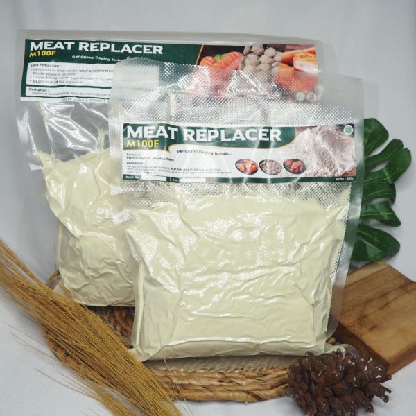 Meat Replacer M100F - Pengganti daging vegetarian / Pengurang daging || Kemasan 1kg