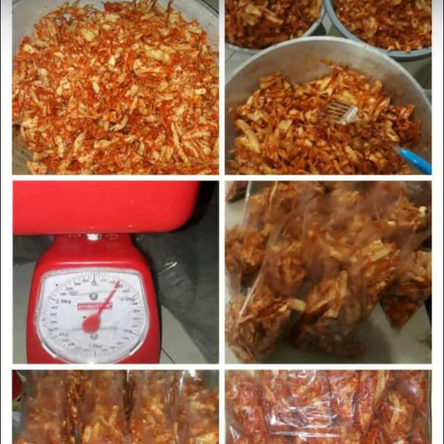 

Keripik singkong pedas manis