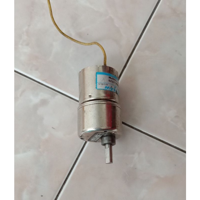 Motor Gearbox Dc Jyemaw 12V 15rpm