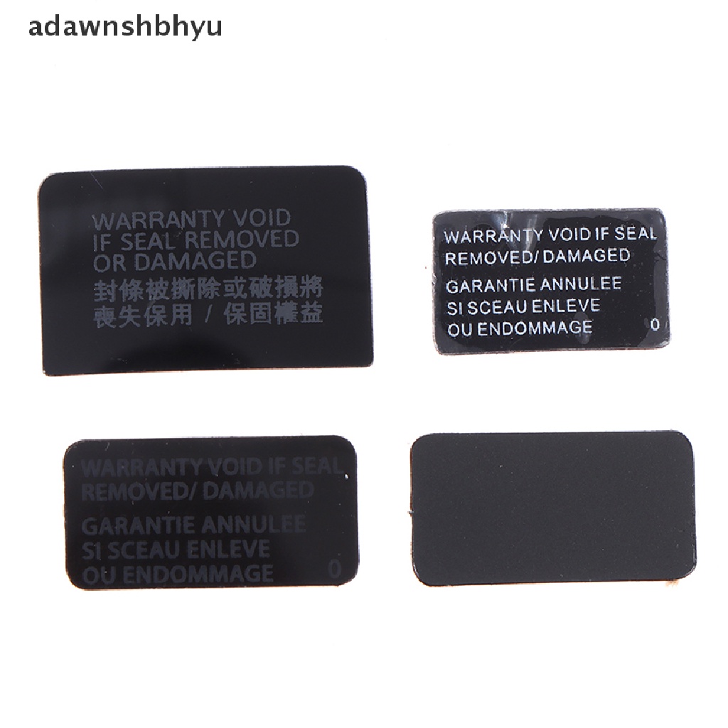 Adawnshbhyu 2pcs Label Stiker Segel Host Untuk ps4 1000/1100 1200 Untuk Slim2000 Untuk ps4 pro