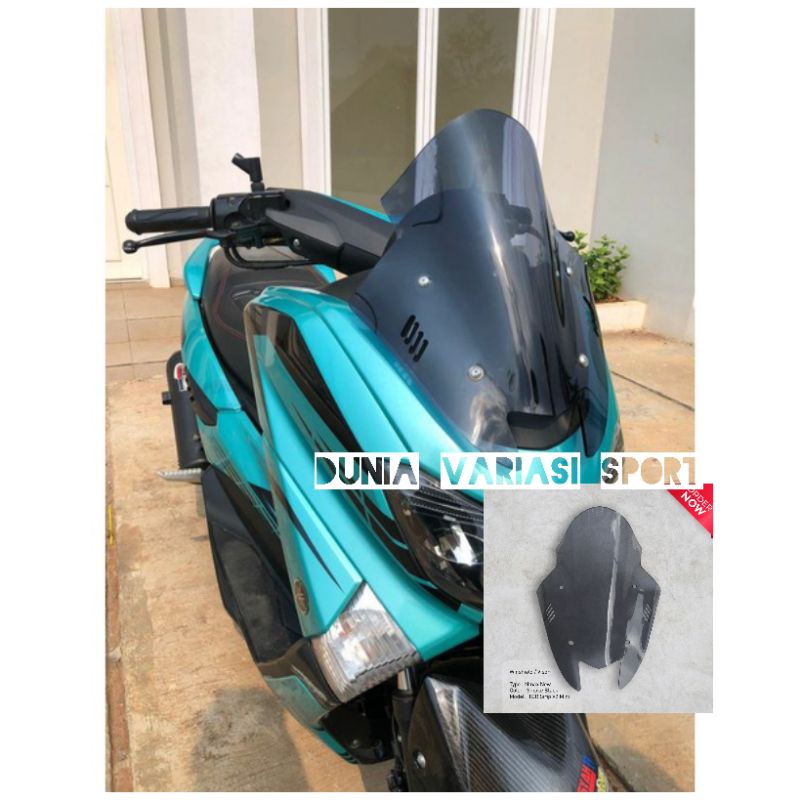 Winshield/ Visor Nmax New 2020-2022/ Nmax Old 2015-2019 Model Ocito/TDR Tameng Kaca Depan Winsil Nmax Bestquality