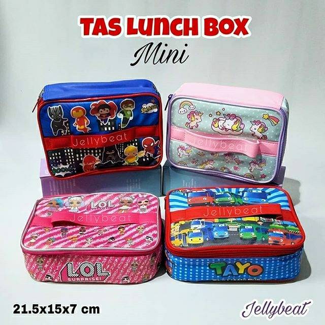 Tas lunch box MINI PREMIUM untuk yooyee kecil