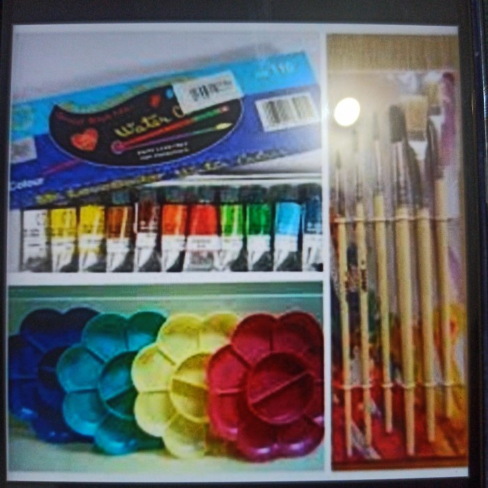 

Produk Terbaru Paket Alat Lukis 3 Jenis (Cat Air, Mangkok Cat, Koas Set Isi 6)
