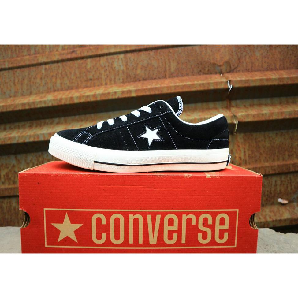 TS SEPATU CONVERSE ONE STAR PRIA MURAH SNEAKERS COWOK KETS SEKOLAH CASUAL GRADE ORIGINAL SANTAI