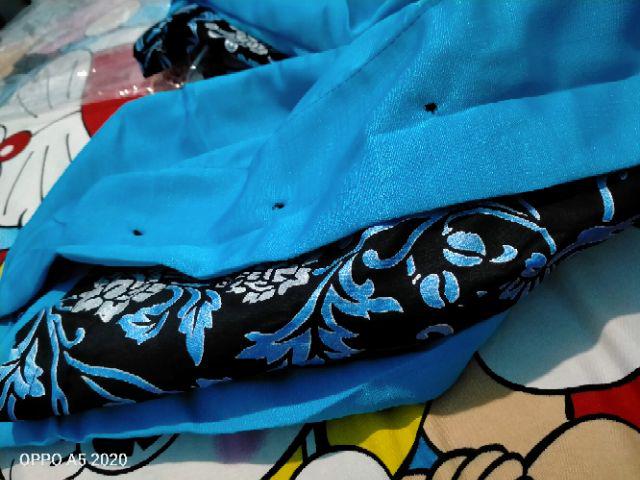 [couple Biru Saja] Srg 732 Couple Rovella Sarimbit Batik Modern Prada Kutu Baru Seragam Pesta Muslim