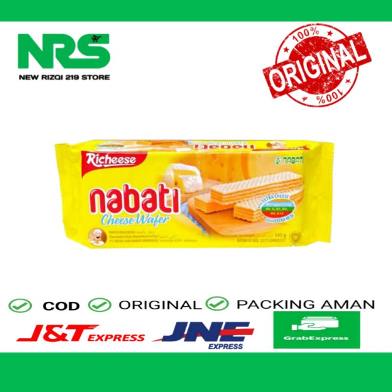 

Nabati Richeese Wafer Krim Keju 132 gr