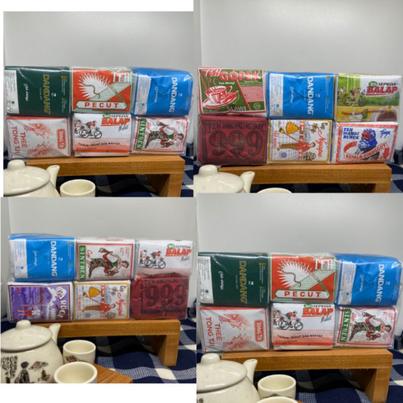 

PAKET TEH TUBRUK ANGKRINGAN SOLO (6 bungkus varian teh)/teh angkringan