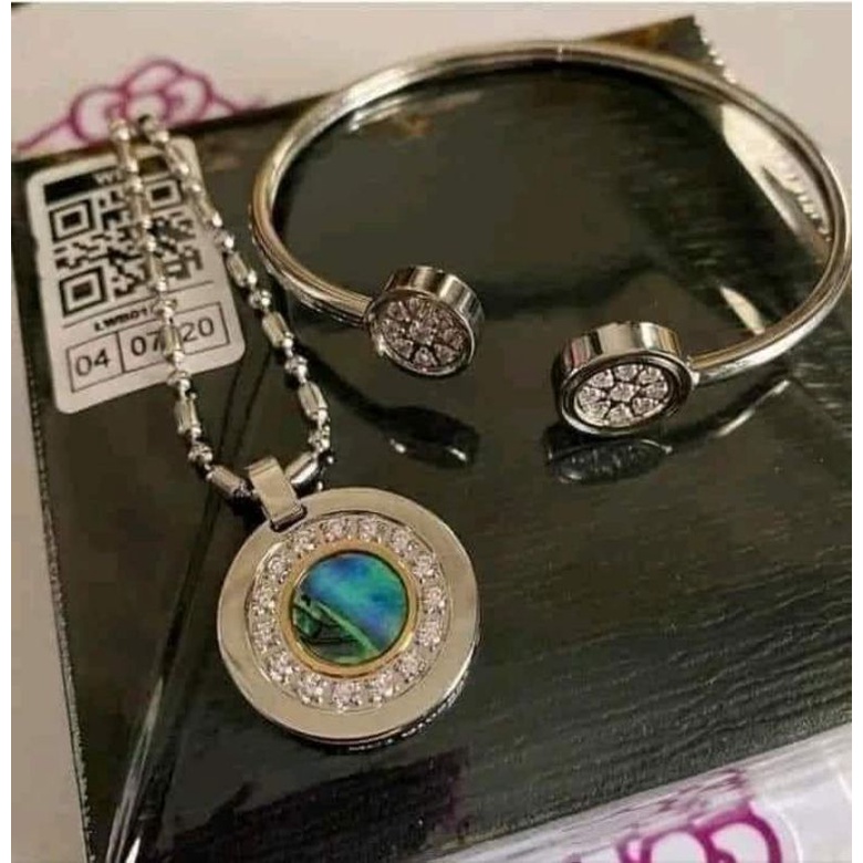 kalung &gelang kesehatan MCI pendant LSW-LIFESECRET bracelet 100% original