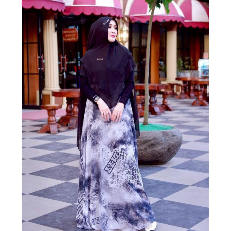 ELVI/Talita Set by Elvi/Syar'i Branded/Syar'i Mewah/Syar'i Elegant