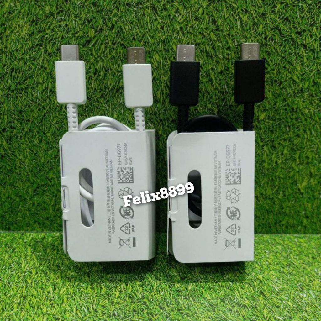 Samsung Kabel Data Charger Super Fast Charging USB Type C To C Original