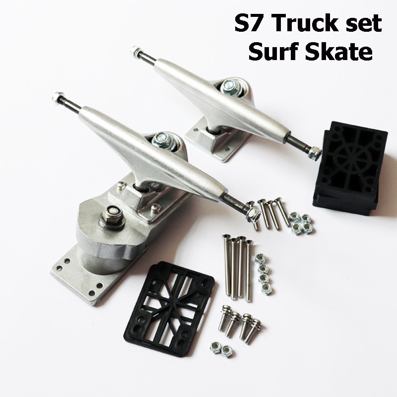 Set Sekrup Braket Putar Bahan Aluminum Alloy Ukuran 6.25Inch S7 Untuk Surf Skate