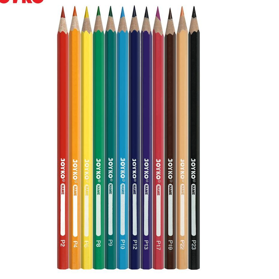 

Promo n6 Color Pencil / Pensil Warna Joyko CP-103 / 12 Warna E8 Murah｀