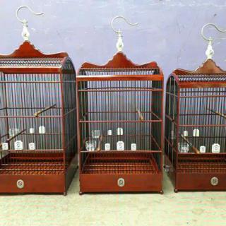 Kandang Burung Cucak Ijo Kacer Anis Kenari Ebod Jaya Shopee