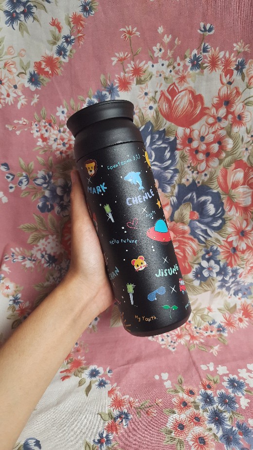 Twin Digital Tumbler Custom Botol Minum Tumbler Termos 500ml - Tumbler Japan Print
