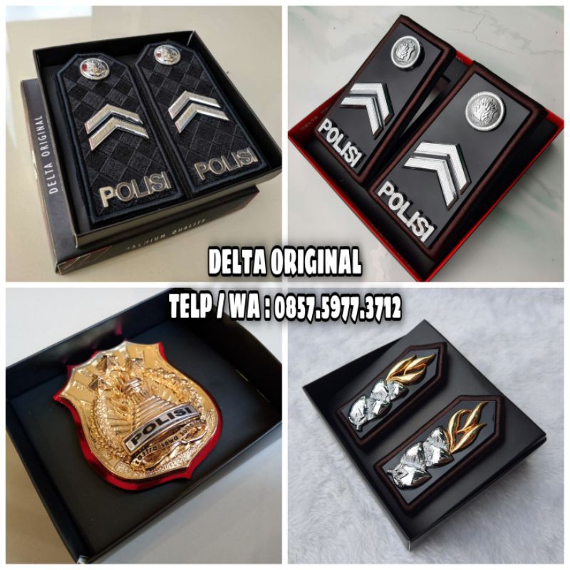 Set Pangkat Pdh & Pdu Briptu Polri
