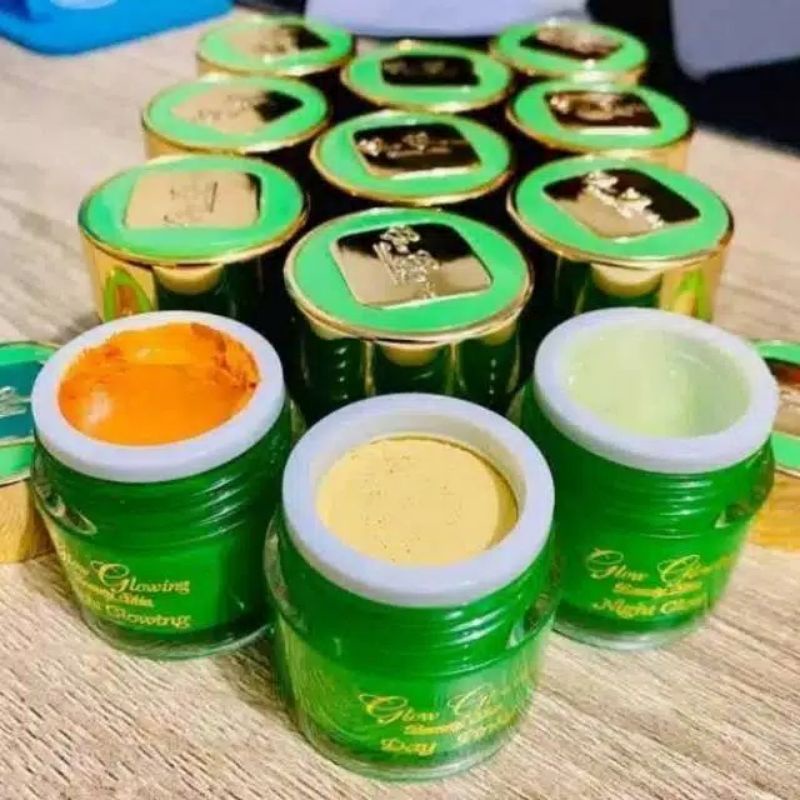 Cream Siang Glow Glowing Skincare Ecer / Cream Malam Glow Glowing Dara Anggun Ecer