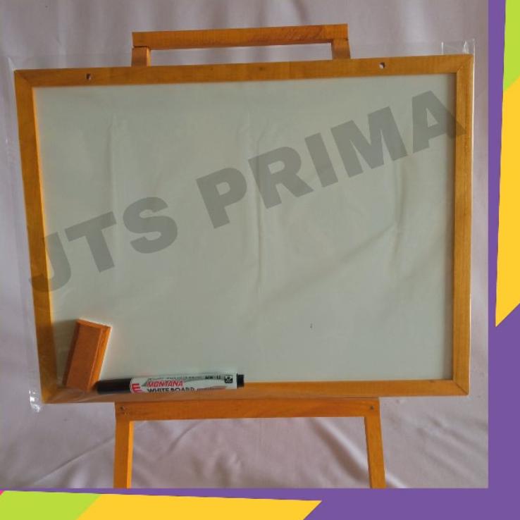 

qxba Papan Tulis / White Board 40X60 GRATIS SPIDOL DAN PENGHAPUS Tampil Beda dengan