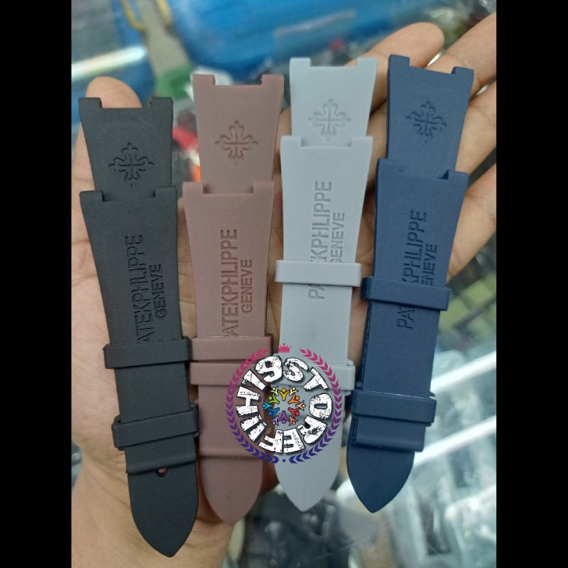strap rubber jam tangan Patek Philipe tali jam tangan Patek philipe rubber premium
