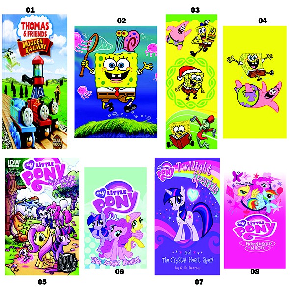 stiker kulkas karakter cartoon