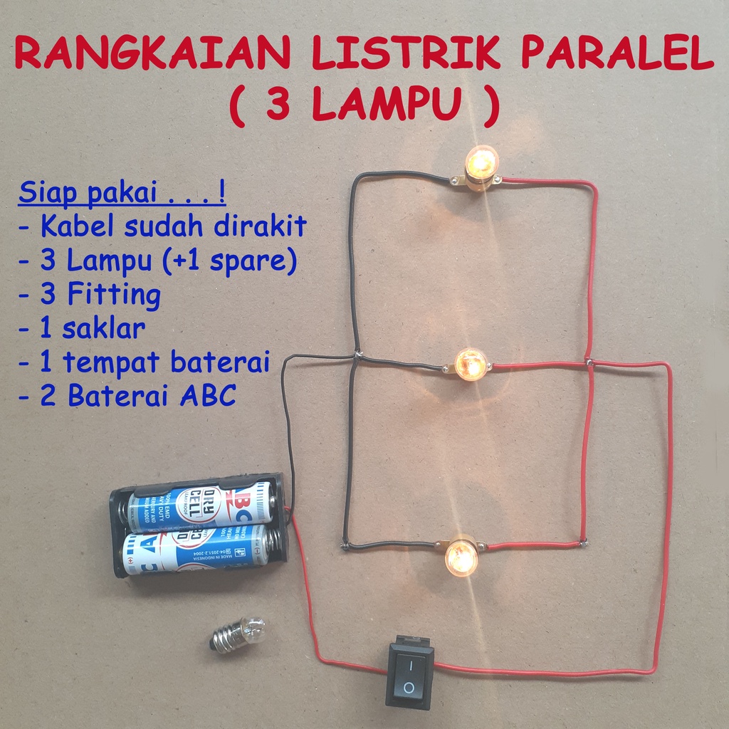 Rangkaian listrik paralel