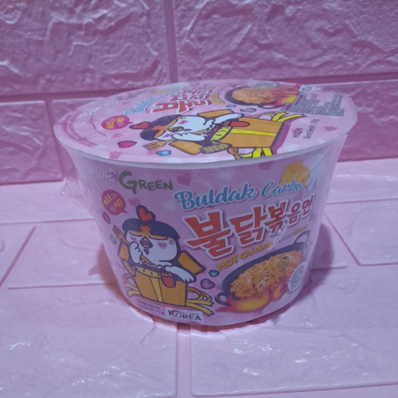 

Samyang Spicy Chicken Carbo Carbonara Bowl Mie Pedas Khas Korea 105 Gr